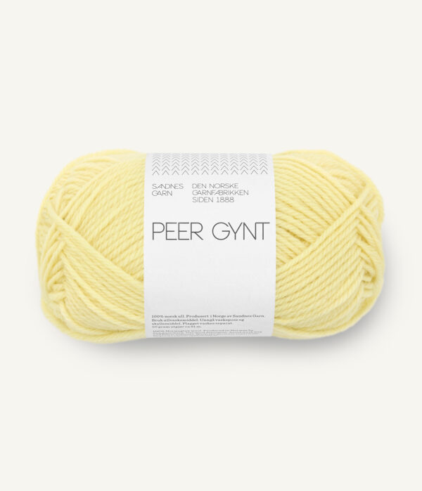 Sandnes Garn Peer Gynt - 9602 Lemonade Sandnes Garn Peer Gynt - 9602 Lemonade