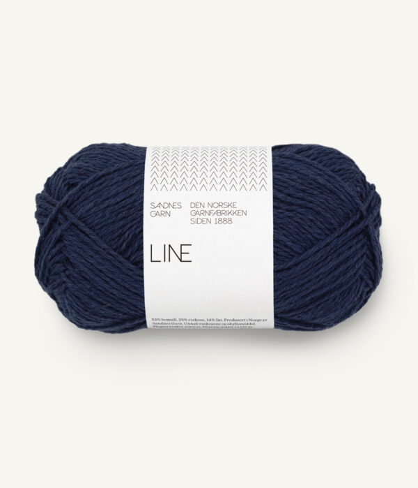 Sandnes Garn Line - 6073 Seaside Navy Sandnes Garn Line 6073 Seaside Navy