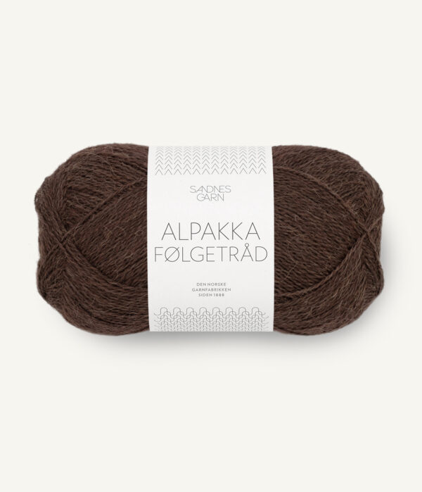 Sandnes-Garn-Alpakka-Folgetrad-3091-Cacao-Nibs Sandnes Garn Alpakka Følgetråd 3091 Cacao Nibs