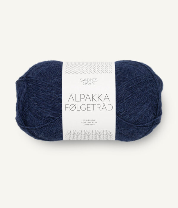 Sandnes-Garn-Alpakka-Folgetrad-5882-Navy-Blue Sandnes Garn Alpakka Følgetråd 5882 Dark Navy