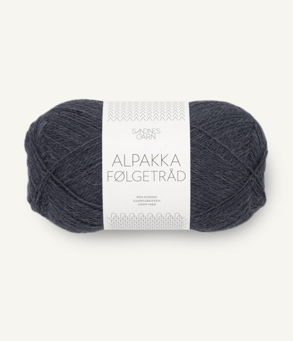 Sandnes-Garn-Alpakka-Folgetrad-6581-Dark-Grey-Blue Sandnes Garn Alpakka Følgetråd 6581 Storm Blue