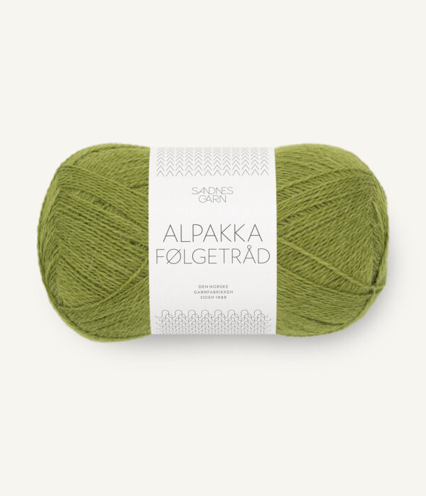 Sandnes-Garn-Alpakka-Folgetrad-9564-Matcha Sandnes Garn Alpakka Følgetråd 9564 Matcha