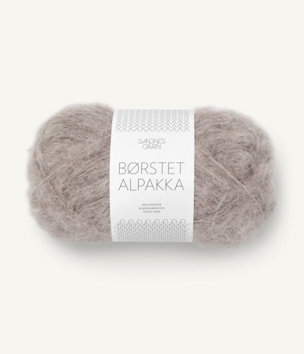 Sandnes Garn Børstet Alpakka - 2650 Grey Beige Heather Sandnes Garn Børstet Alpakka - 2650 Grey Beige Heather