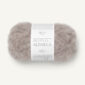 Sandnes Garn Børstet Alpakka - 2650 Grey Beige Heather