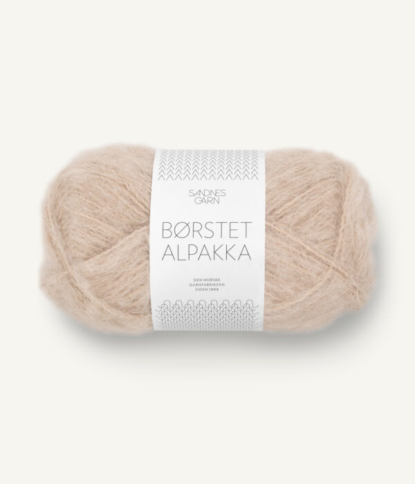 Sandnes Garn Børstet Alpakka - 3021 Light Beige Heather Sandnes Garn Børstet Alpakka - 3021 Light Beige Heather