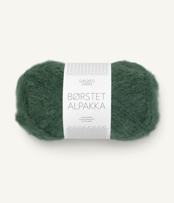 Sandnes Garn Børstet Alpakka - 8581 Deep Forest Green Sandnes Garn Børstet Alpakka - 8581 Deep Forest Green