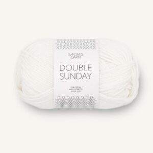 Sandnes Garn Double Sunday - 1001 Bright White