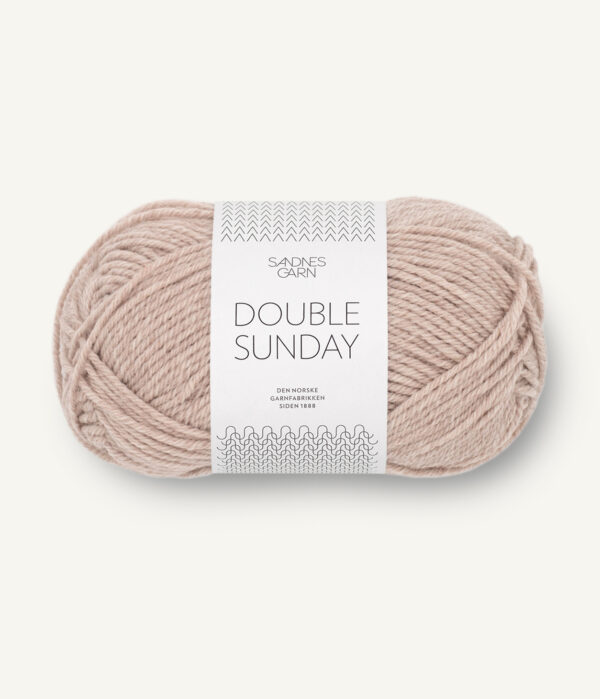 Sandnes Garn Double Sunday - 2650 Grey Beige Heather Sandnes Garn Double Sunday - 2650 Grey Beige Heather