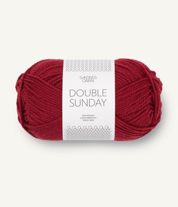 Sandnes Garn Double Sunday - 4236 Deep Red Sandnes Garn Double Sunday - 4236 Deep Red