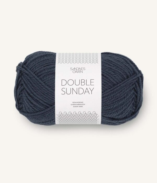 Sandnes Garn Double Sunday - 6580 Blue Night Sandnes Garn Double Sunday - 6580 Blue Night