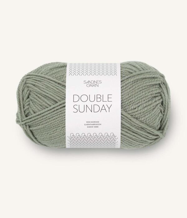 Sandnes Garn Double Sunday - 8521 Dusty Light Green Sandnes Garn Double Sunday - 8521 Dusty Light Green