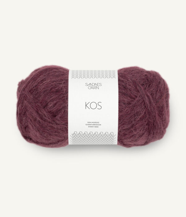 Sandnes Garn Kos - 4372 Deep Burgundy Sandnes Garn Kos - 4372 Deep Burgundy
