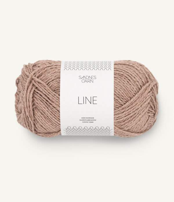 Sandnes Garn Line - 3042 Cafe au Lait Sandnes Garn Line - 3042 Cafe au Lait