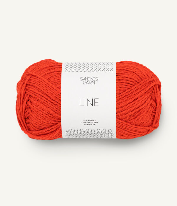 Sandnes Garn Line - 3819 Spicy Orange Sandnes Garn Line - 3819 Spicy Orange