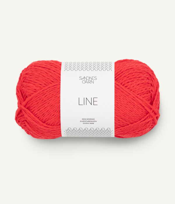 Sandnes Garn Line - 4108 Flame Scarlet Sandnes Garn Line - 4108 Flame Scarlet