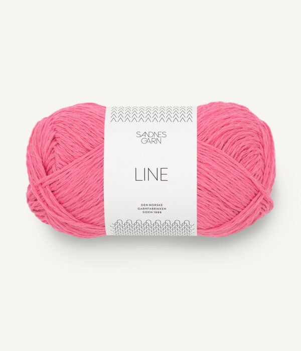 Sandnes Garn Line - 4315 Bubblegum Pink Sandnes Garn Line - 4315 Bubblegum Pink