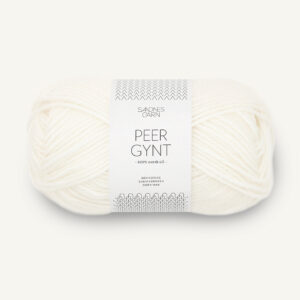 Sandnes Garn Peer Gynt - 1001 Bright White