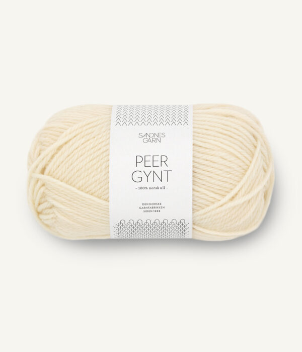 Sandnes Garn Peer Gynt - 1012 Natural White Sandnes Garn Peer Gynt - 1012 Natural White