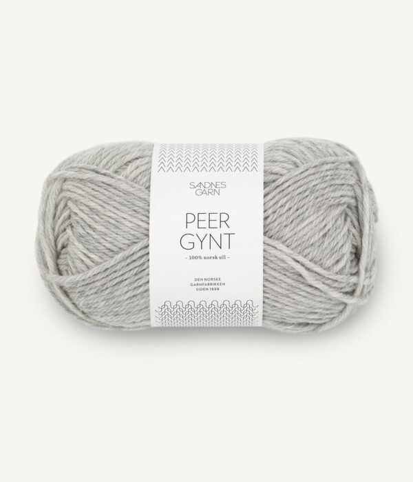 Sandnes Garn Peer Gynt - 1032 Light Grey Heather Sandnes Garn Peer Gynt - 1032 Light Grey Heather