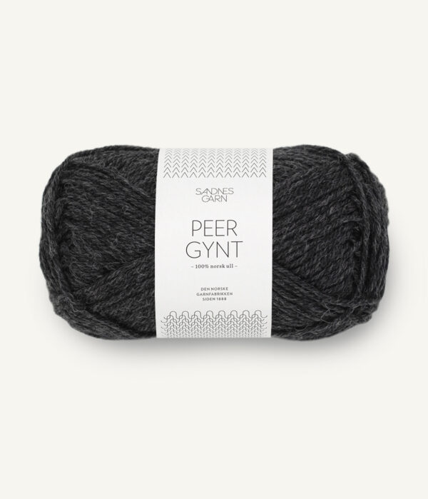 Sandnes Garn Peer Gynt - 1088 Charcoal Grey Heather Sandnes Garn Peer Gynt - 1088 Charcoal Grey Heather