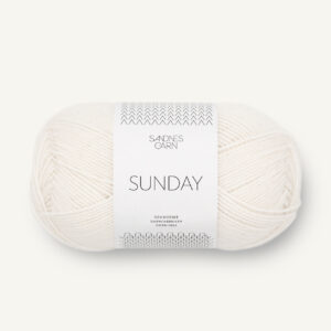 Sandnes Garn Sunday - 1001 Bright White