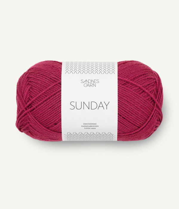 Sandnes Garn Sunday - 4255 Rumba Red Sandnes Garn Sunday - 4255 Rumba Red