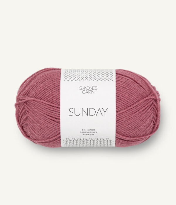 Sandnes Garn Sunday - 4343 Raspberry Sorbet Sandnes Garn Sunday - 4343 Raspberry Sorbet