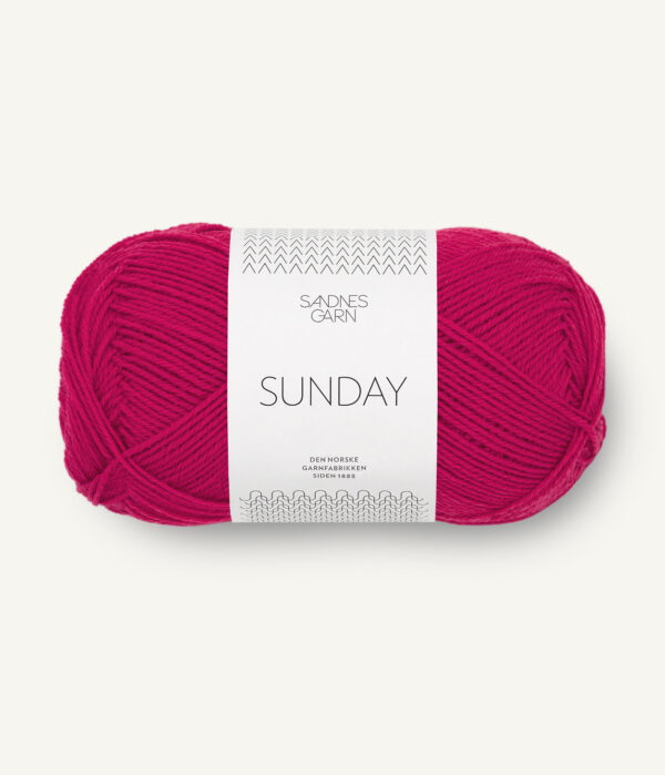 Sandnes Garn Sunday - 4600 Jazzy Pink Sandnes Garn Sunday - 4600 Jazzy Pink