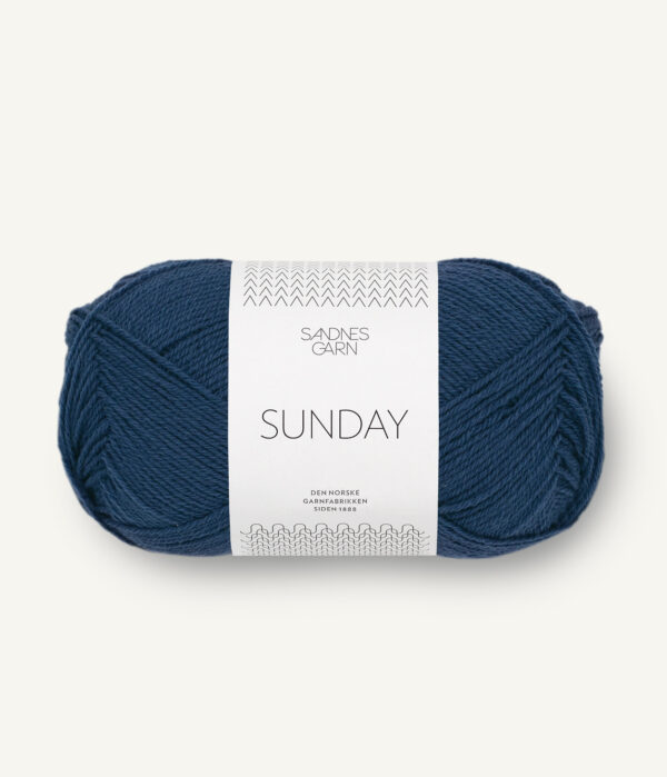 Sandnes Garn Sunday - 6062 Dark Blue Sandnes Garn Sunday - 6062 Dark Blue