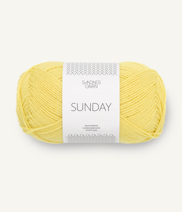 Sandnes Garn Sunday - 9004 Lemon Sandnes Garn Sunday - 9004 Lemon