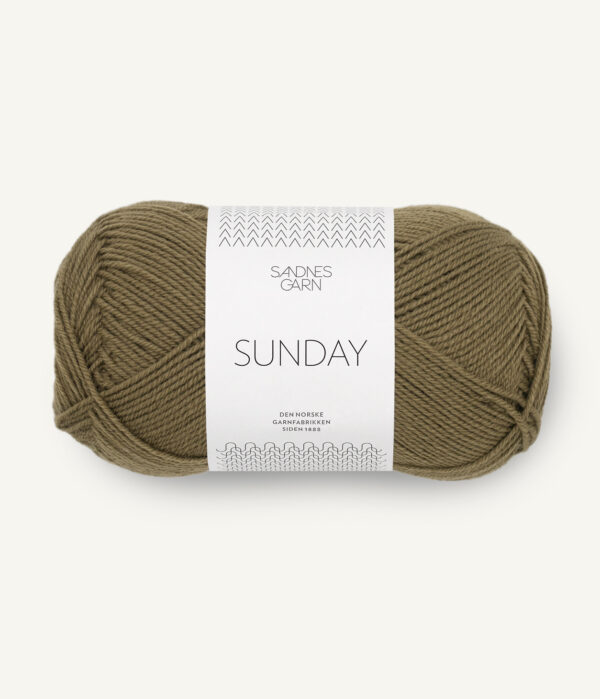 Sandnes Garn Sunday - 9873 Dark Olive Sandnes Garn Sunday - 9873 Dark Olive
