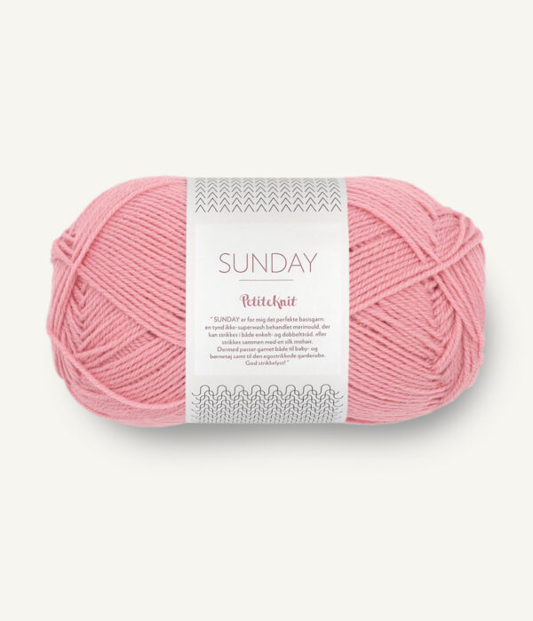 Sandnes Garn Sunday - 4304 Plastic Pink Sandnes Garn Sunday - 4304 Plastic Pink