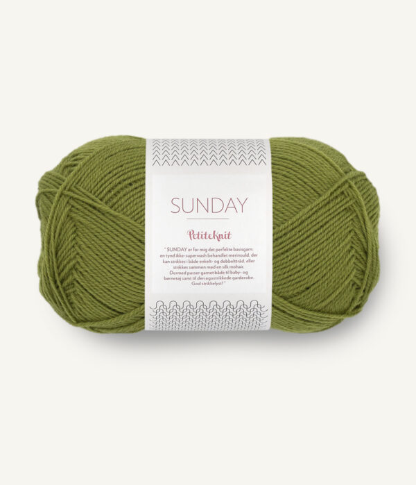 Sandnes Garn Sunday - 9564 PetiteKnit Matcha Sandnes Garn Sunday - 9564 PetiteKnit Matcha