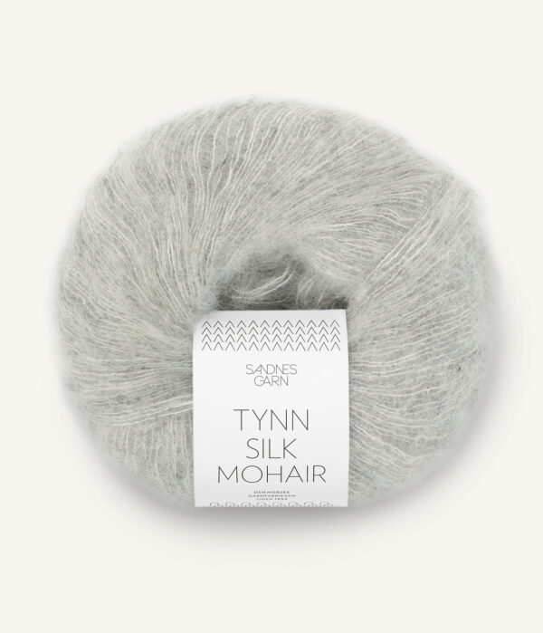 Sandnes Garn Tynn Silk Mohair - 1022 Light Grey Heather Sandnes Garn Tynn Silk Mohair - 1022 Light Grey Heather
