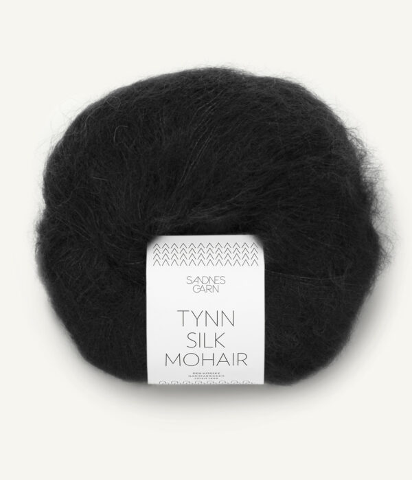 Sandnes Garn Tynn Silk Mohair - 1099 Black Sandnes Garn Tynn Silk Mohair - 1099 Black