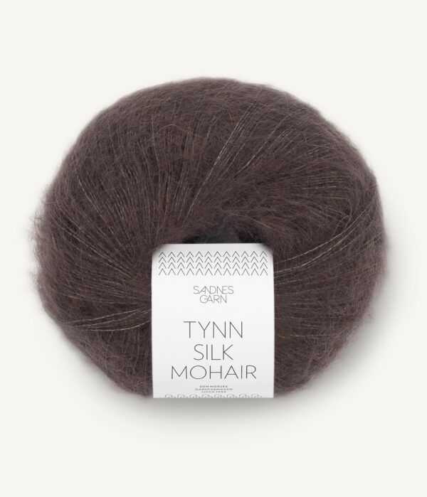 Sandnes Garn Tynn Silk Mohair - 3880 Dark Chocolate Sandnes Garn Tynn Silk Mohair - 3880 Dark Chocolate