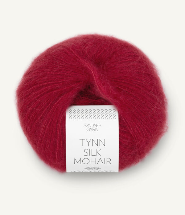 Sandnes Garn Tynn Silk Mohair - 4236 Deep Red Sandnes Garn Tynn Silk Mohair - 4236 Deep Red