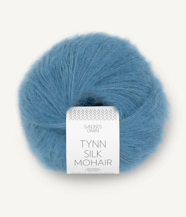 Sandnes Garn Tynn Silk Mohair - 6042 Dark Sky Blue Sandnes Garn Tynn Silk Mohair - 6042 Dark Sky Blue