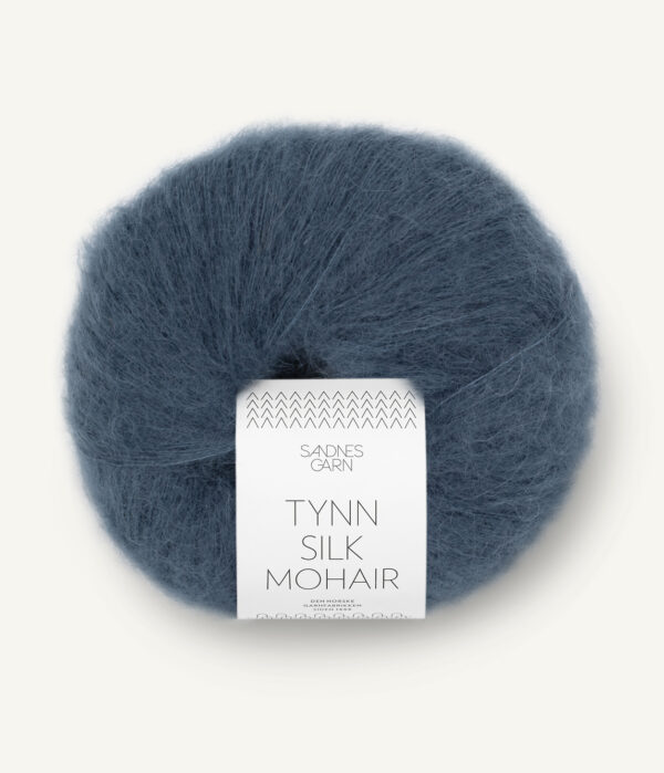 Sandnes Garn Tynn Silk Mohair - 6081 Deep Blue Sandnes Garn Tynn Silk Mohair - 6081 Deep Blue