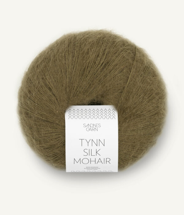 Sandnes Garn Tynn Silk Mohair - 9873 Dark Olive Sandnes Garn Tynn Silk Mohair - 9873 Dark Olive