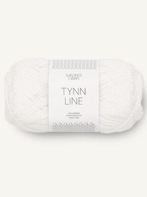 Sandnes Garn Tynn Line – 1002 White Sandnes Garn Tynn Line - 1002 White