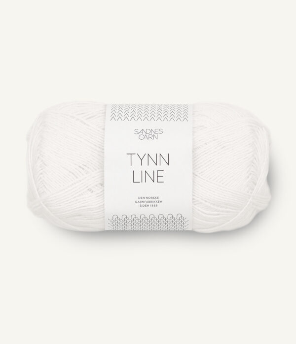Sandnes Garn Tynn Line - 1002 White Sandnes Garn Tynn Line - 1002 White