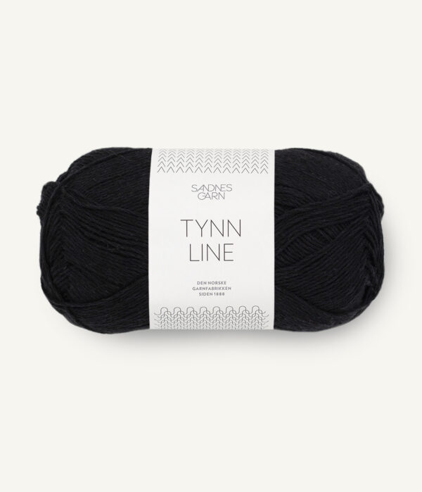 Sandnes Garn Tynn Line - 1099 Black Sandnes Garn Tynn Line - 1099 Black
