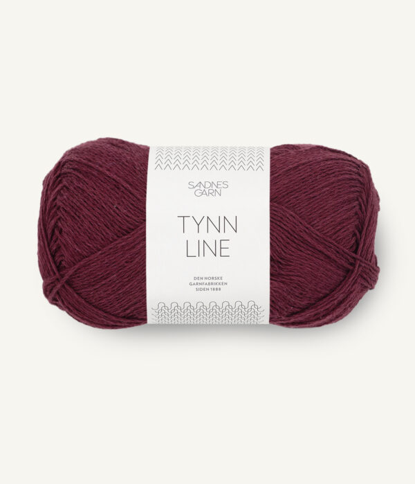 Sandnes Garn Tynn Line - 4372 Deep Burgundy Sandnes Garn Tynn Line - 4372 Deep Burgundy