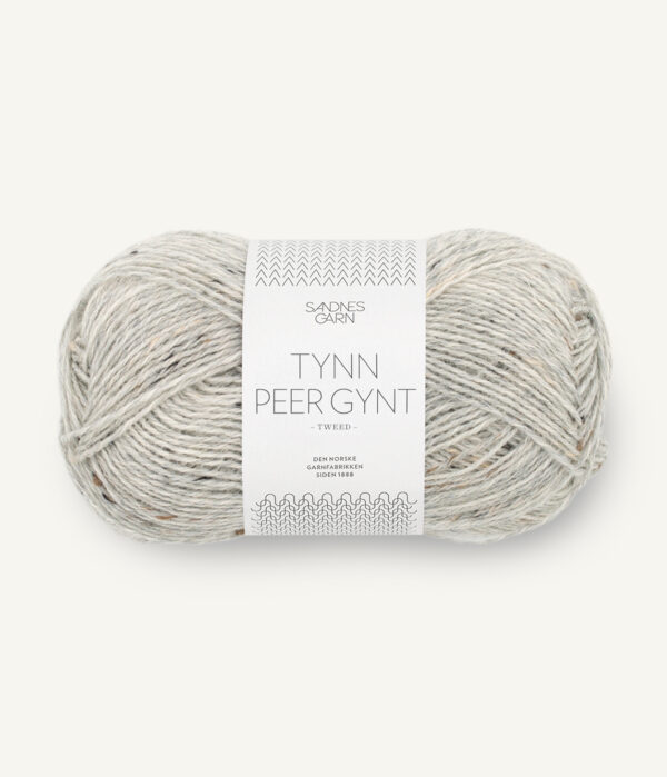 Sandnes Garn Tynn Peer Gynt - 1034 Light Grey Heather Natural Tweed Sandnes Garn Tynn Peer Gynt - 1034 Light Grey Heather Natural Tweed