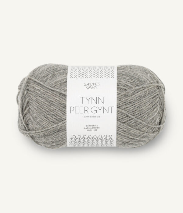 Sandnes Garn Tynn Peer Gynt - 1042 Grey Heather Sandnes Garn Tynn Peer Gynt - 1042 Grey Heather