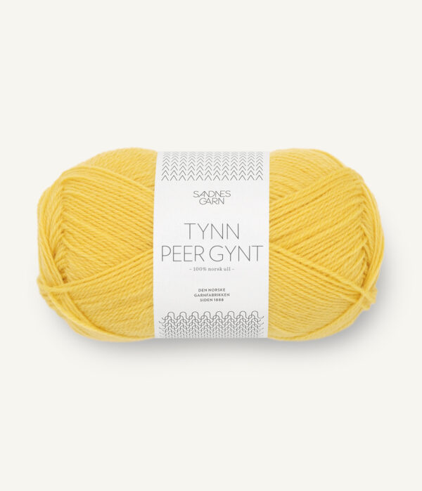 Sandnes Garn Tynn Peer Gynt - 2016 Sunny Yellow Sandnes Garn Tynn Peer Gynt - 2016 Sunny Yellow