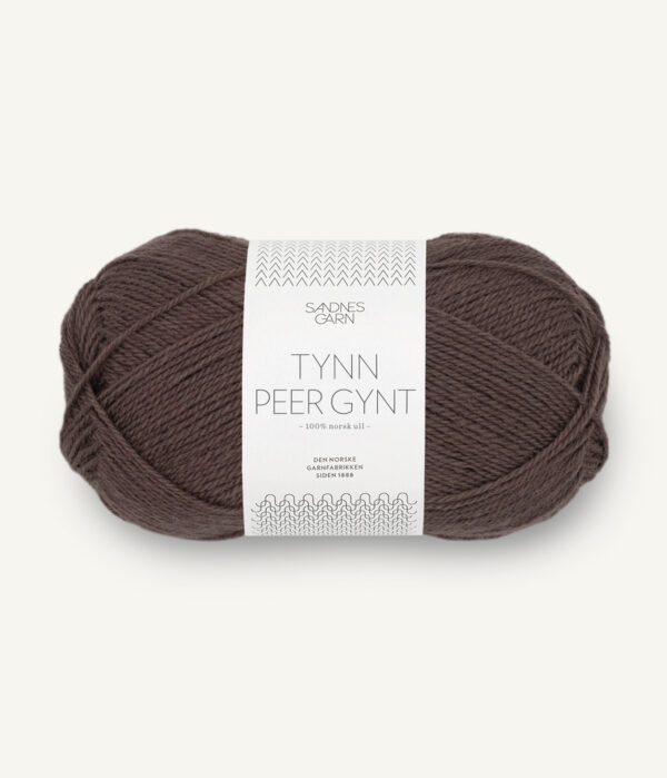 Sandnes Garn Tynn Peer Gynt - 3880 Dark Chocolate Sandnes Garn Tynn Peer Gynt - 3880 Dark Chocolate