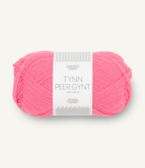 Sandnes Garn Tynn Peer Gynt - 4315 Bubblegum Pink Sandnes Garn Tynn Peer Gynt - 4315 Bubblegum Pink