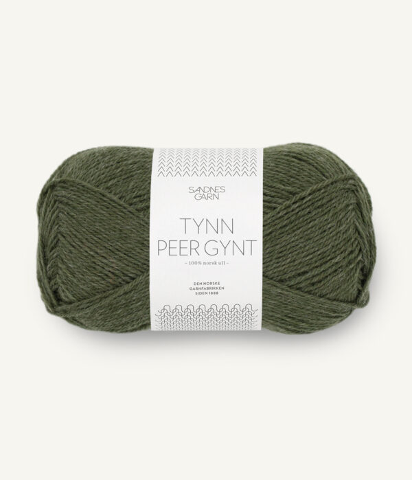 Sandnes Garn Tynn Peer Gynt - 9572 Dark Green Heather Sandnes Garn Tynn Peer Gynt - 9572 Dark Green Heather